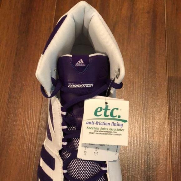 Adidas Men\'s SM Fly By NBA Size 11 Purple/White